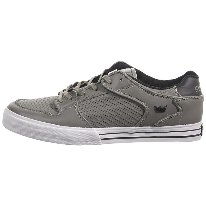 Zapatillas Bajas Supra Argentina Hombre - VAIDER LOW Gris (AEFUL-4508)